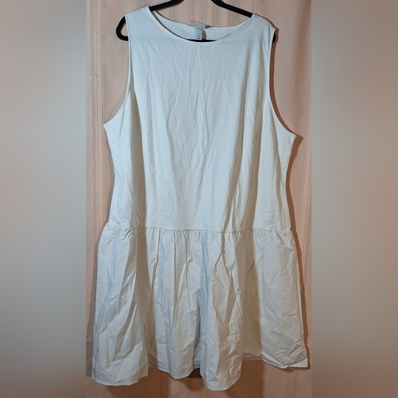 a new day Dresses & Skirts - A NEW DAY White Sleeveless Midi Dress